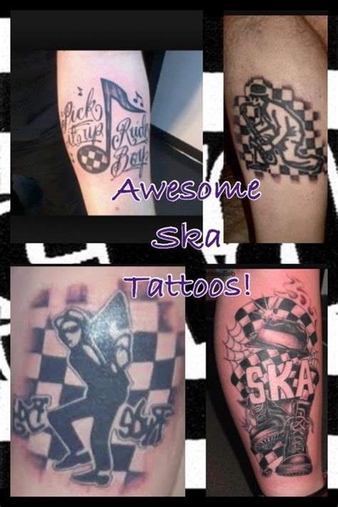 two tone ska tattoos